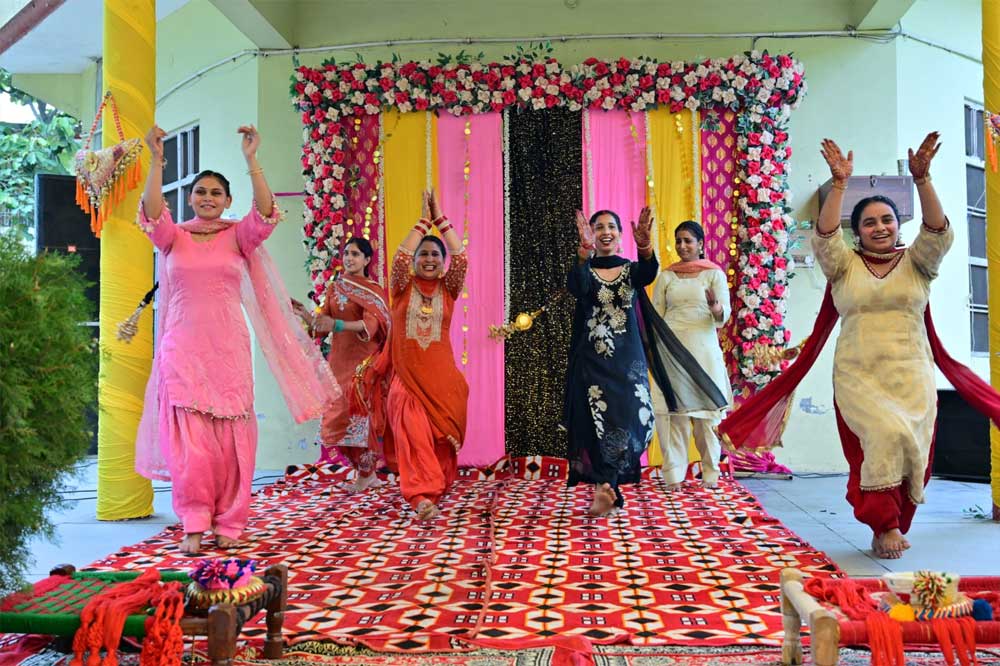 Teej Festival Celebrated at the College